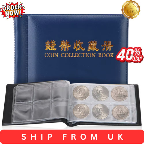 Coin collection album 96 - coin,