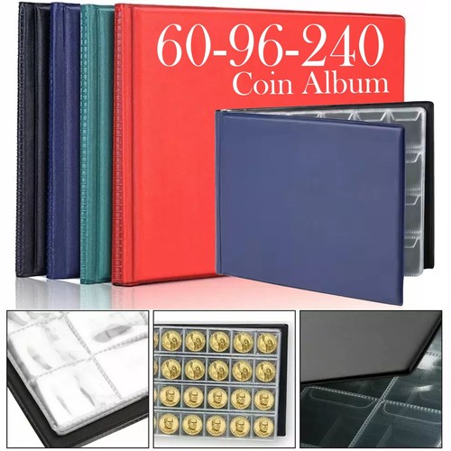 240 coin album - 60-96-240, book
