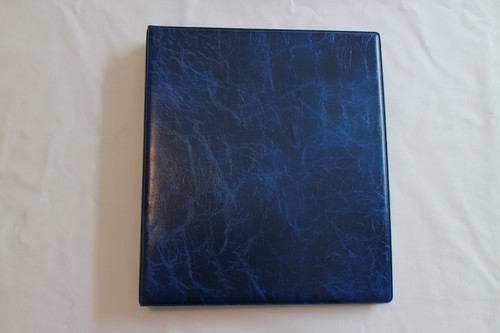 Blue coin collection album - collection,