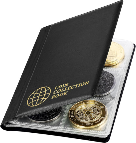 Pockets coin album 45x45mm - 60, album,