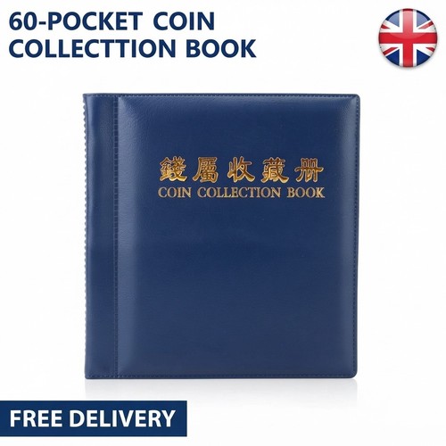 Coin album collection book - 60,
