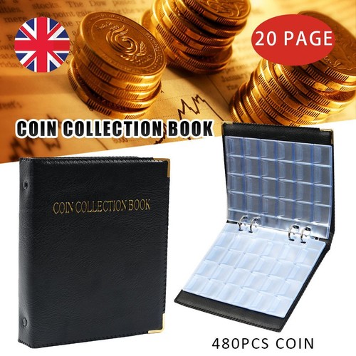 Black coin album - black, coins