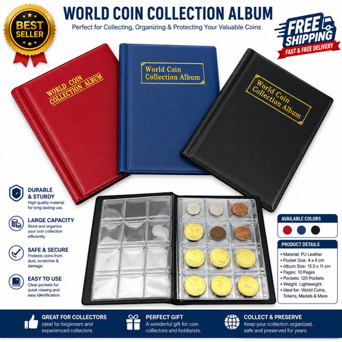 Coin album for - coin,