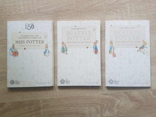 Beatrix potter 50p coin - potter,