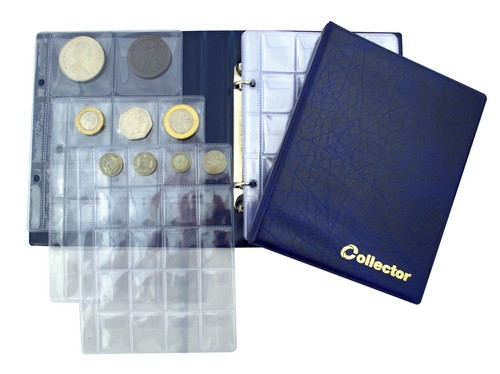 Collector coin album for - collector, 126