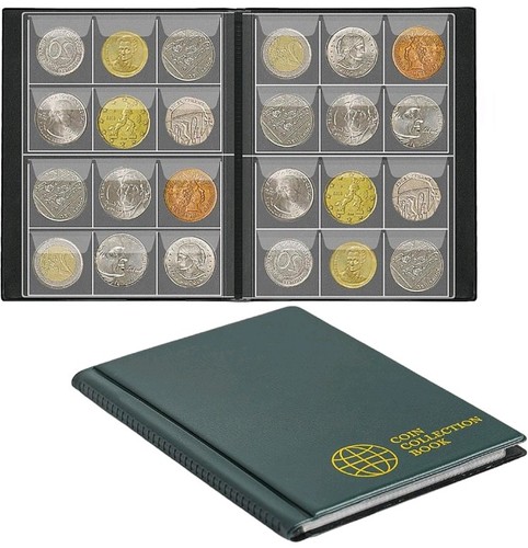 Coin book album - slots, 3cm