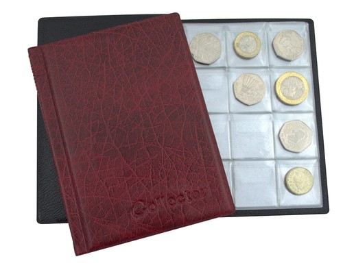 Pocket coin album - coin,