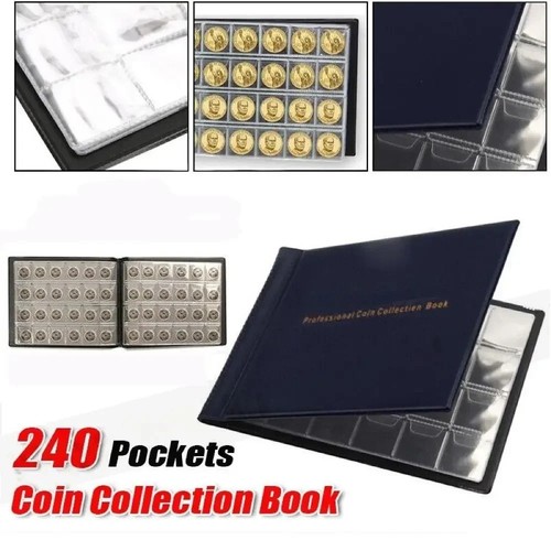 Coin album for 240 coins - album,