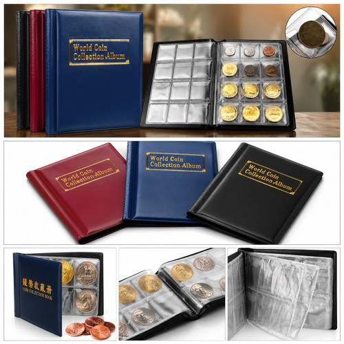 Coin album for 120 - album,