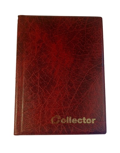 Red coin collector album 48 - red,
