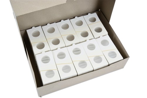 Self adhesive coin holders - self, x