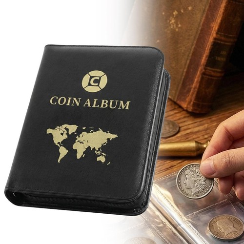 Coin album for 420 coins - for, black