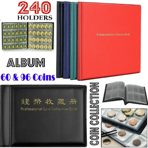 240 album coin book coins - album,