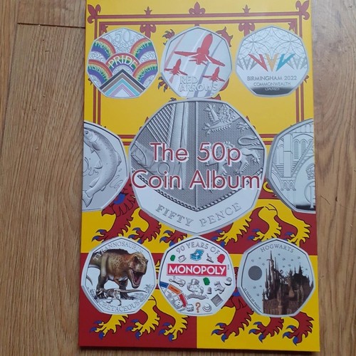 Large 50p album holds - album, 64