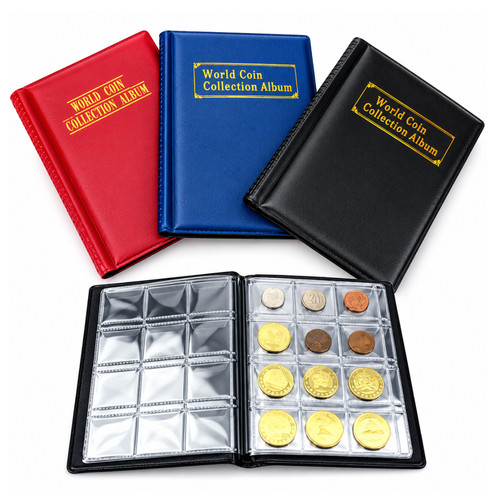 Coin album for 120 coins - album,