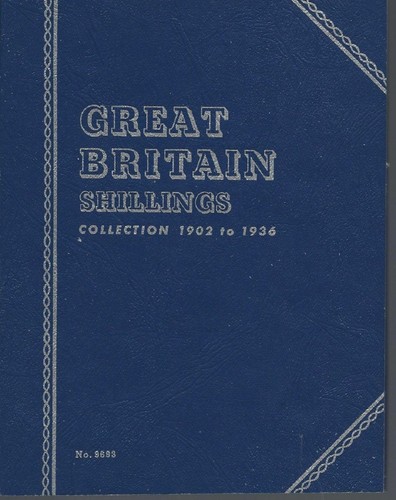 Shilling whitman coin folders - shilling,
