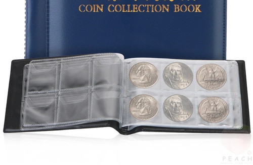 Coin collection album 96 - collection,