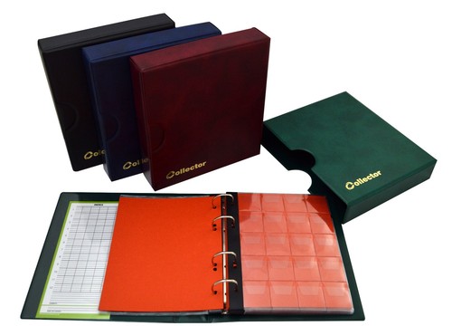 Coin album case for 200 - in,