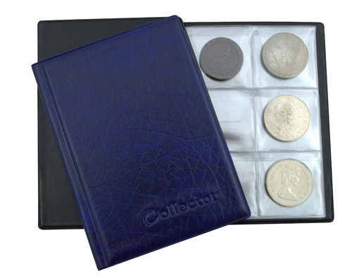 Blue coin album - album, for