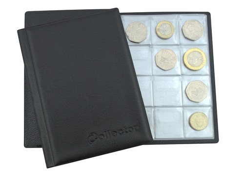 Collector pocket coin album - collector,