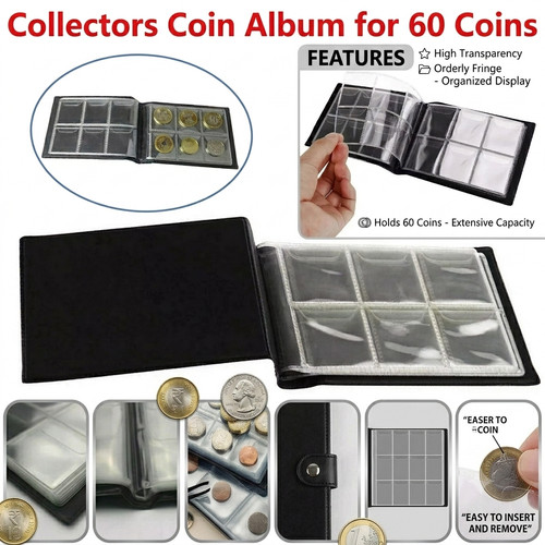 Pocket coin storage album - pocket,